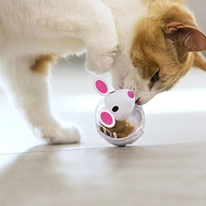 Cat Toy Mouse Food Rolling