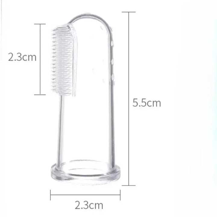 Hot Selling Soft Pet Finger Toothbrush