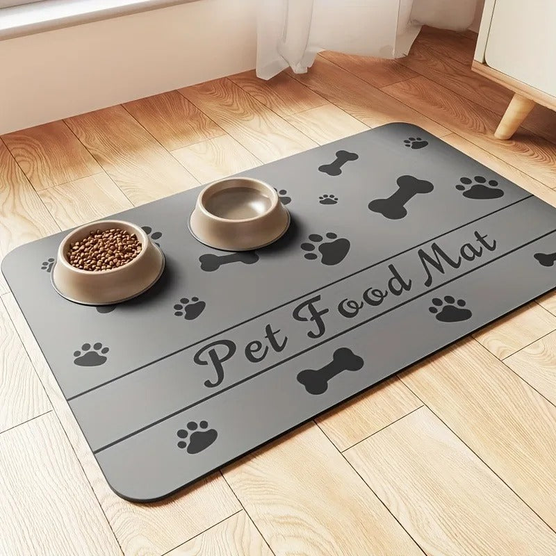 Pet Placemat No Stain Quick Drying Absorbent