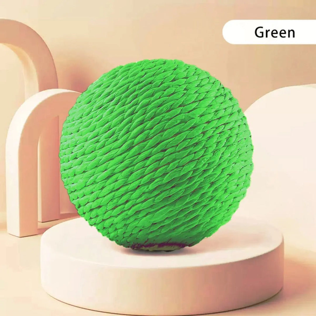 10CM Interactive Sisal Cat Scratching Ball