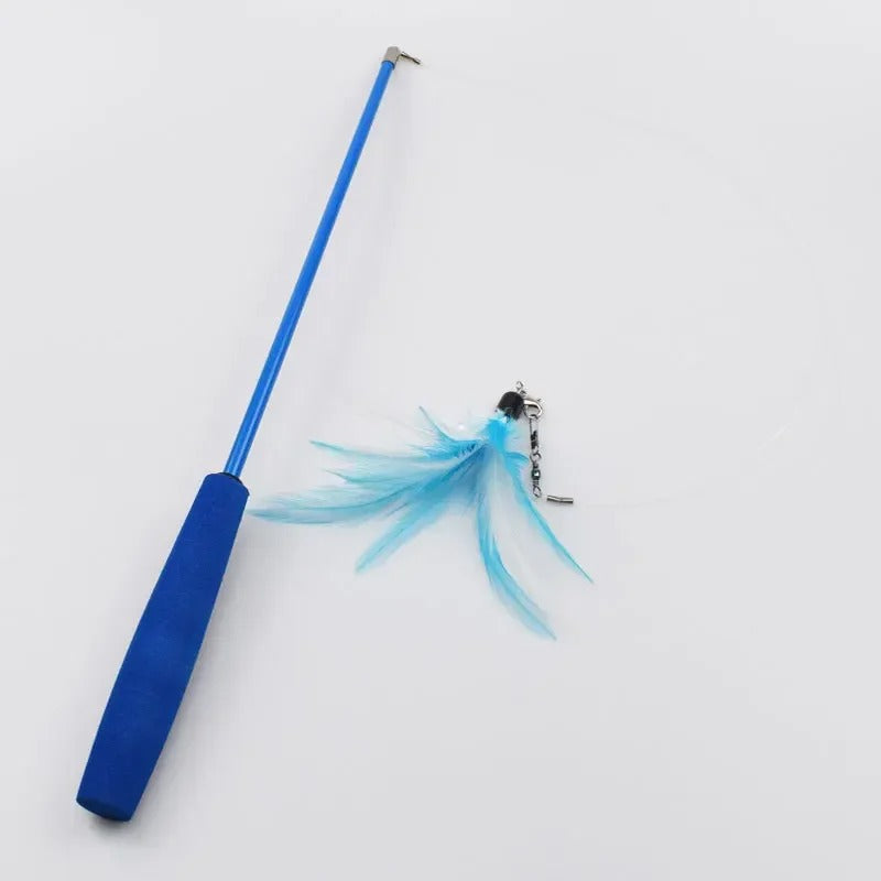 Interactive Cat Feather Toy