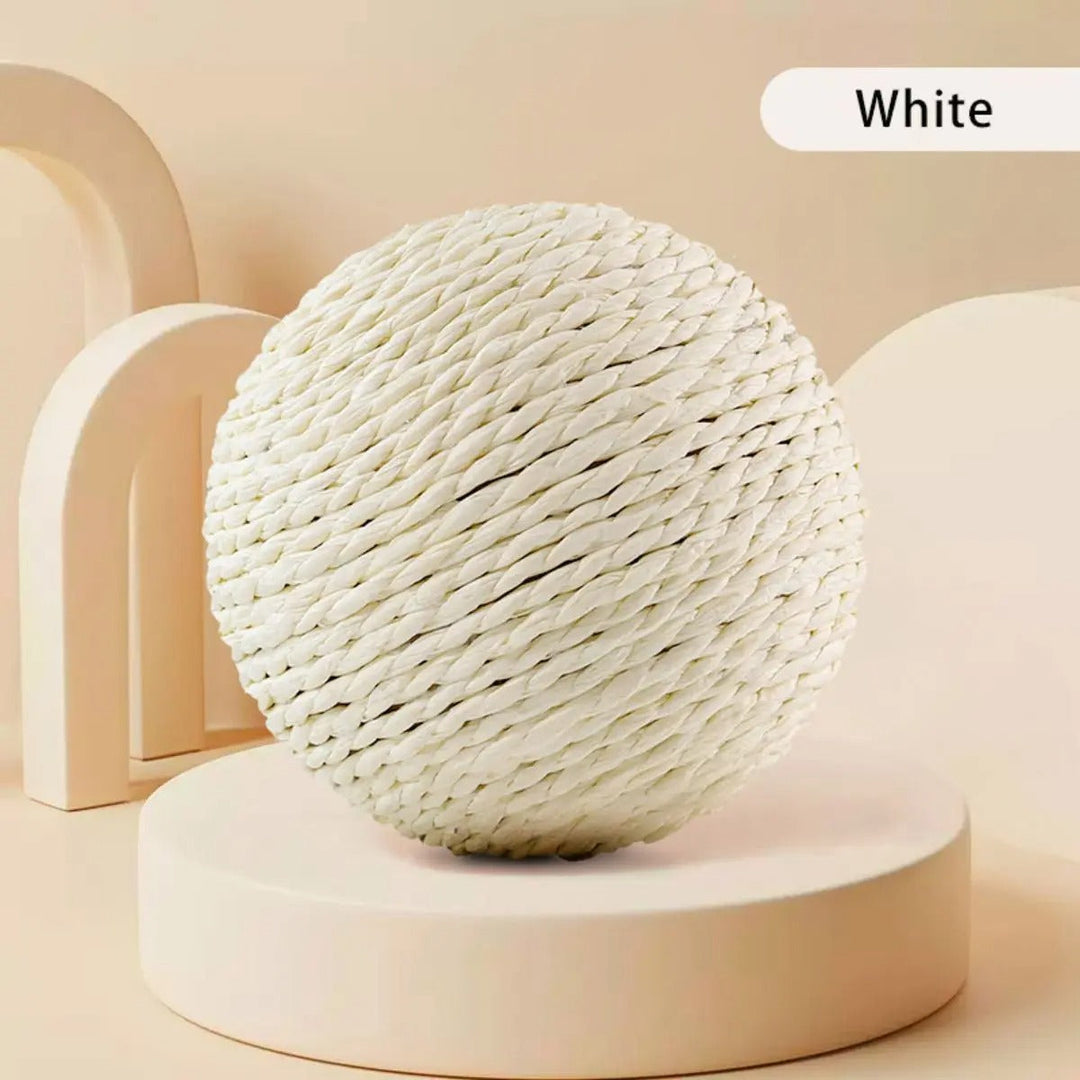 10CM Interactive Sisal Cat Scratching Ball