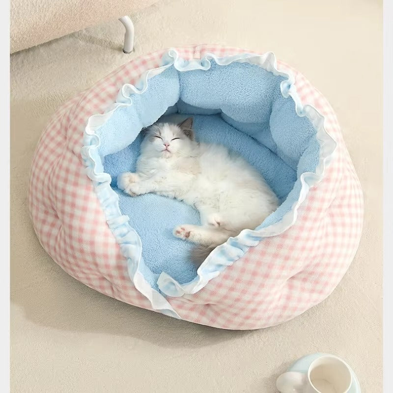 CozyShell Cat Bed