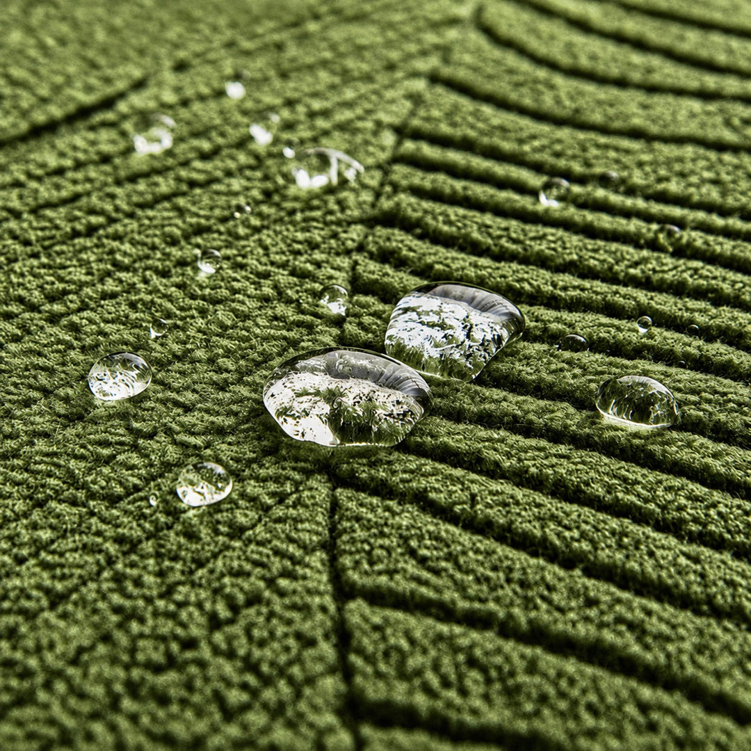 Modern Leaf Jacquard Sofa Cover | Waterproof Stretch Full Wrap | Anti-Scratch Protector