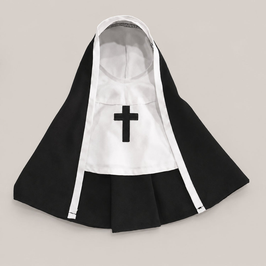 Little Nun Pet Costume | Halloween Outfit for Dogs & Cats