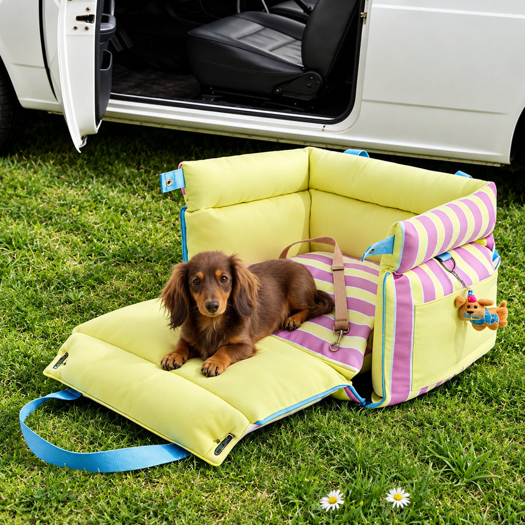 Joyride Dog Car Seat & Pet Carrier | Waterproof Travel Bed