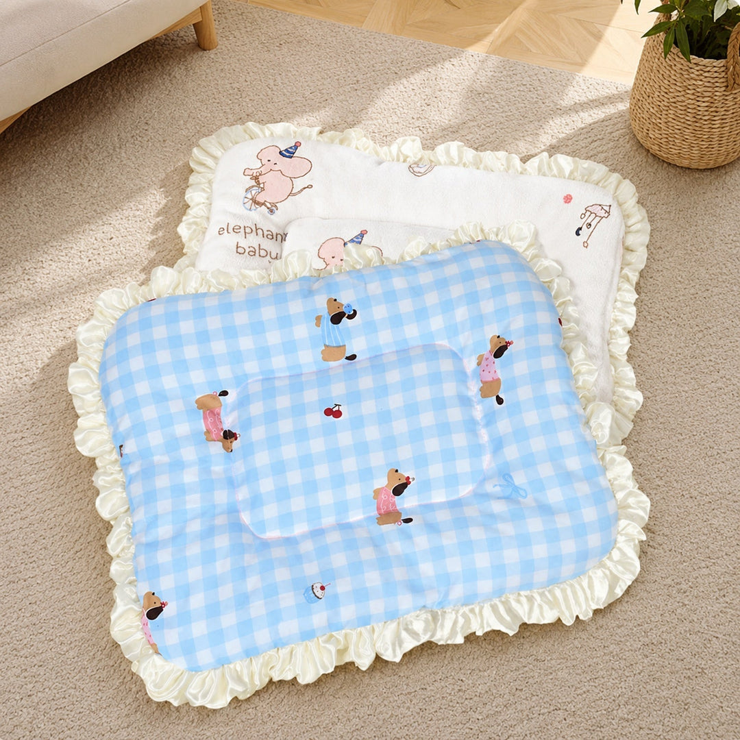 Dog Bed & Cat Bed | Reversible Pet Mat | Breathable Fabric & Warm Flannel