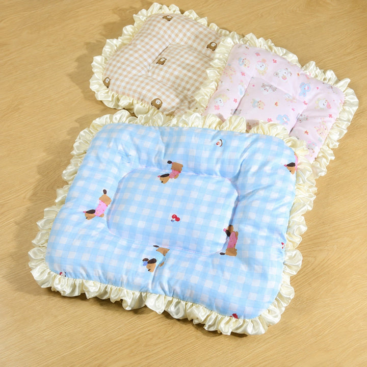 Dog Bed & Cat Bed | Reversible Pet Mat | Breathable Fabric & Warm Flannel