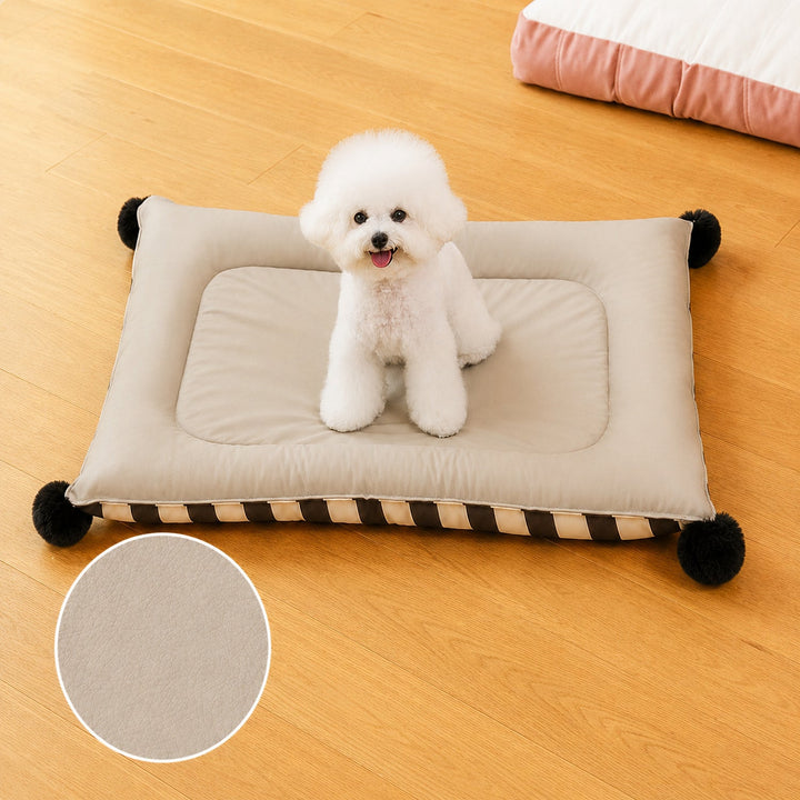 Dog Bed & Cat Bed | Playful Pals Pet Mat | Padded Sides & Waterproof Non-Slip Base