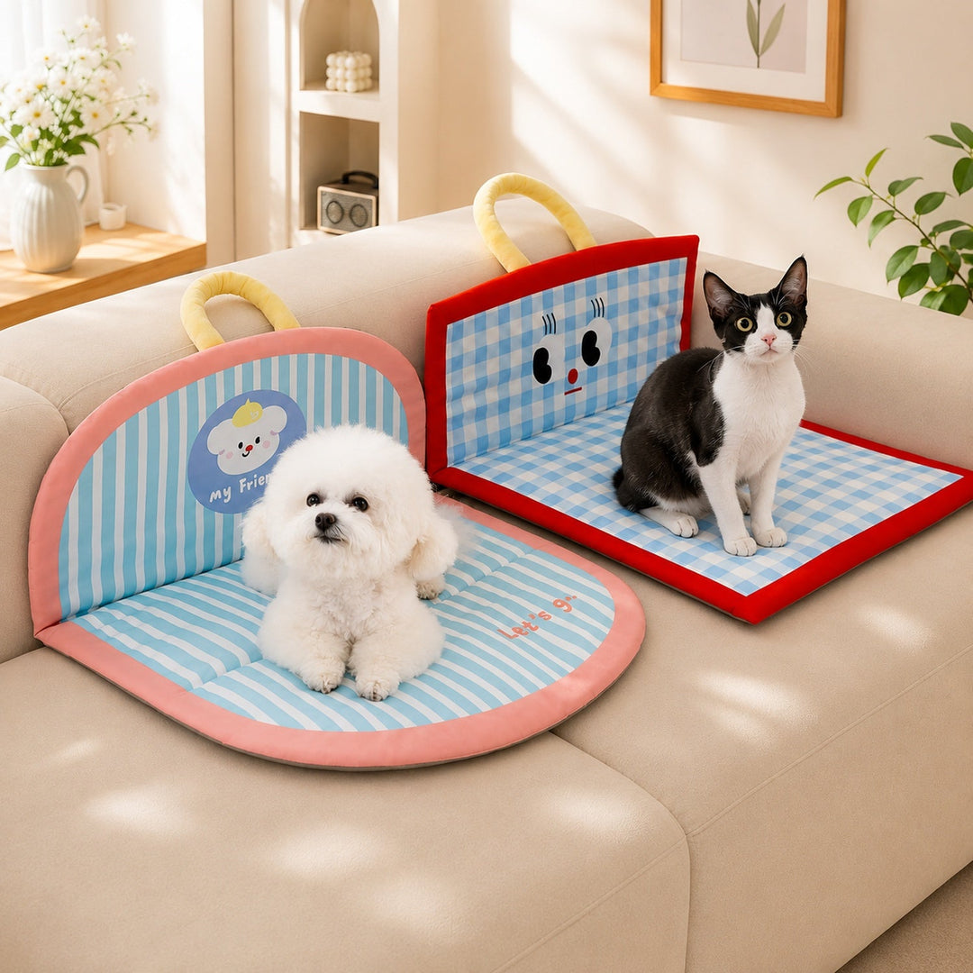Waterproof Dog Bed & Cat Bed | Foldable Air-Skin Pet Mat | Machine Washable