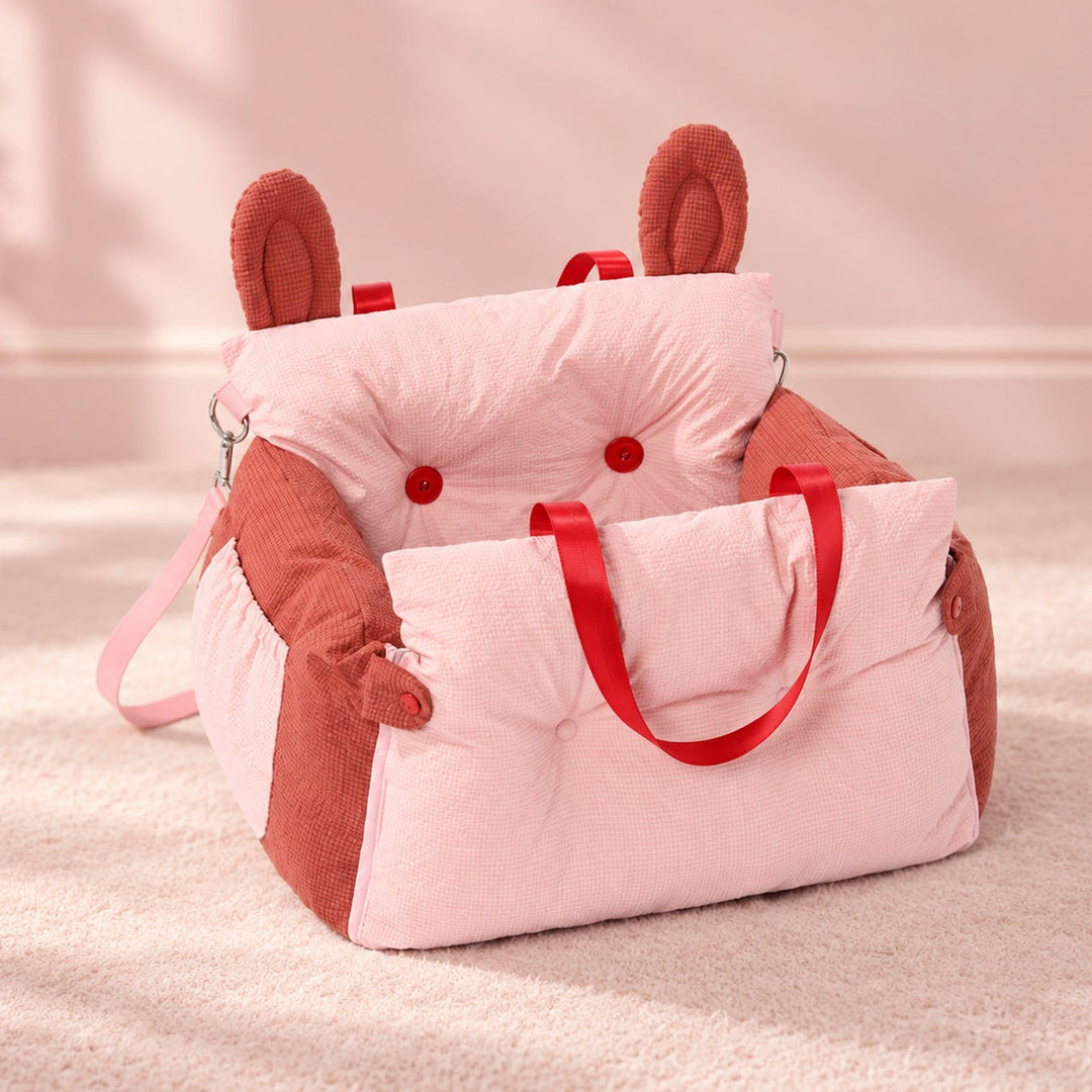 Animal Pet Car Seat & Bed for Small Dogs & Cats