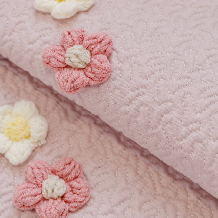 Daisy Ruffle Cotton Sofa Protector | Quilted, Non-Slip & Machine Washable