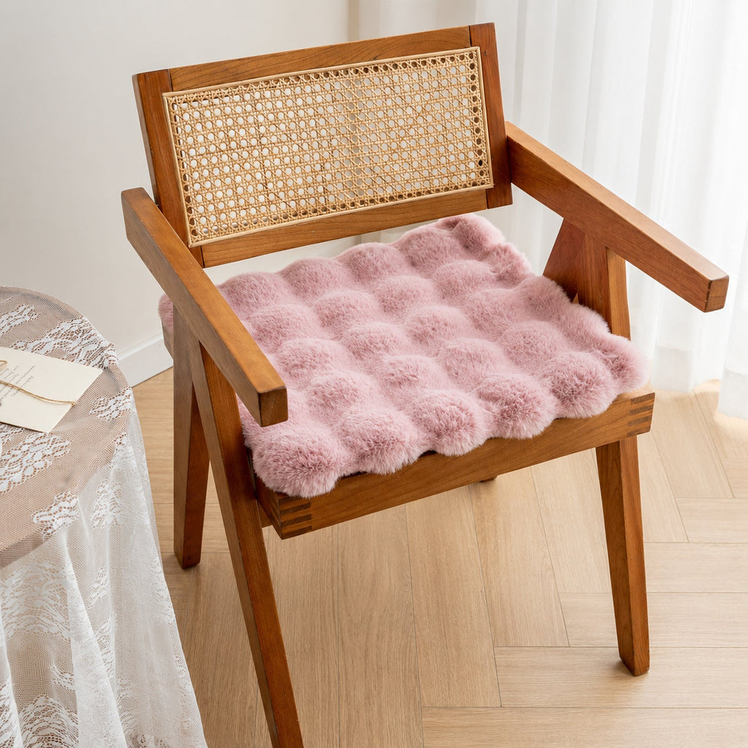 Dog Bed & Cat Bed | Tufted Plush Pet Mat | Soft Cushion for Floors & Chairs