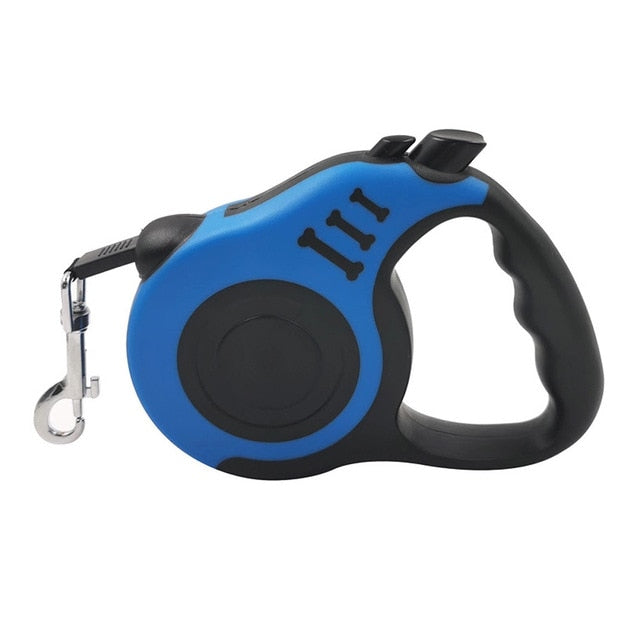 Retractable Dog Lead | 3m 5m Nylon Rope | Durable Extendable Design | For Small Medium Dogs