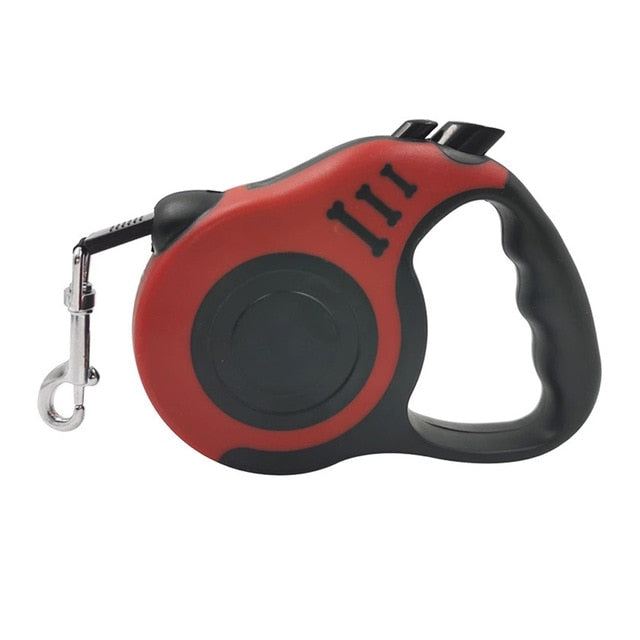 Retractable Dog Lead | 3m 5m Nylon Rope | Durable Extendable Design | For Small Medium Dogs