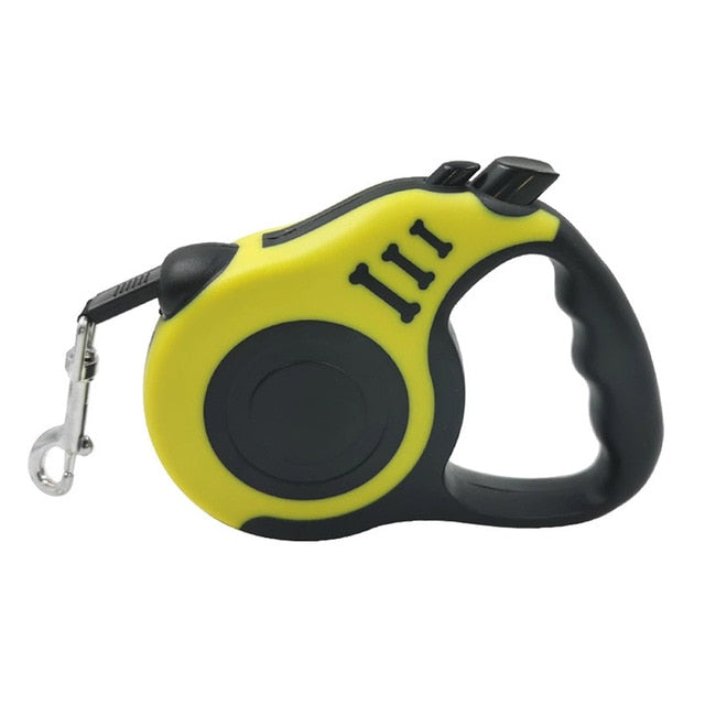 Retractable Dog Lead | 3m 5m Nylon Rope | Durable Extendable Design | For Small Medium Dogs