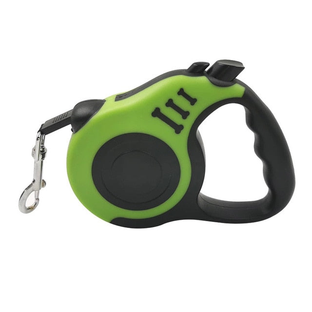 Retractable Dog Lead | 3m 5m Nylon Rope | Durable Extendable Design | For Small Medium Dogs