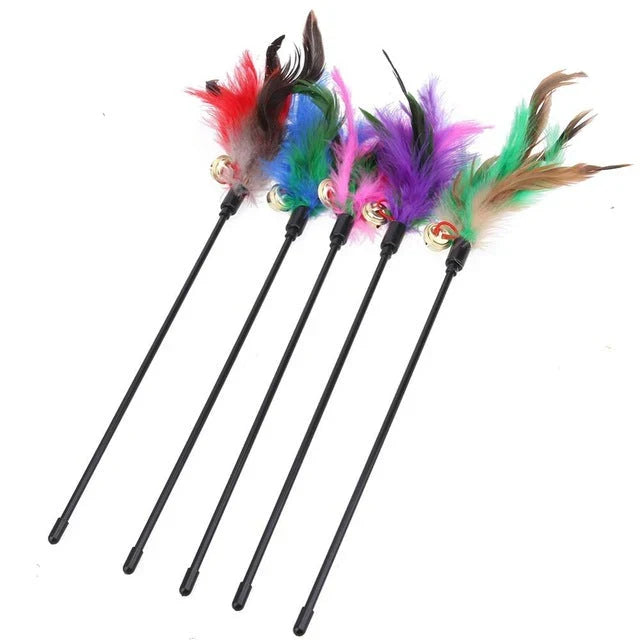 Cat Feather Toys (5-Pack) – PlayFeather
