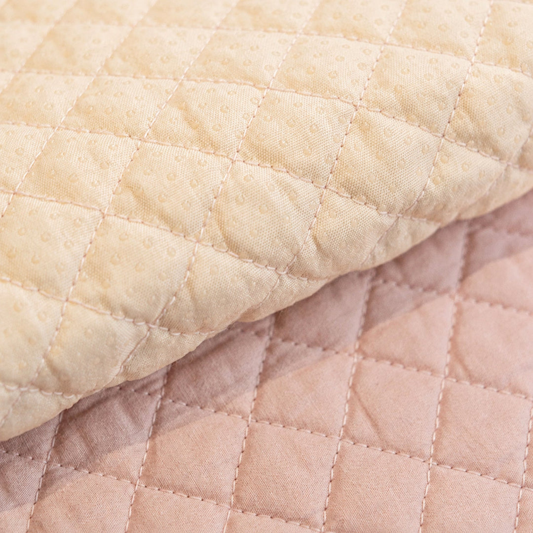 Leaf Edge Cotton Sofa Cover | Non-Slip Machine-Washable