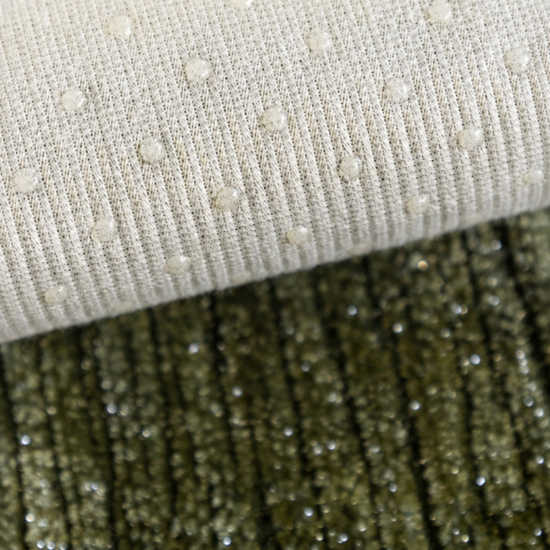 The Elowen Sofa Cover | Chenille | Elegant Tasselled Non-Slip